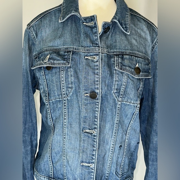 Eddie Bauer Jean Jacket pop - Picture 2 of 11